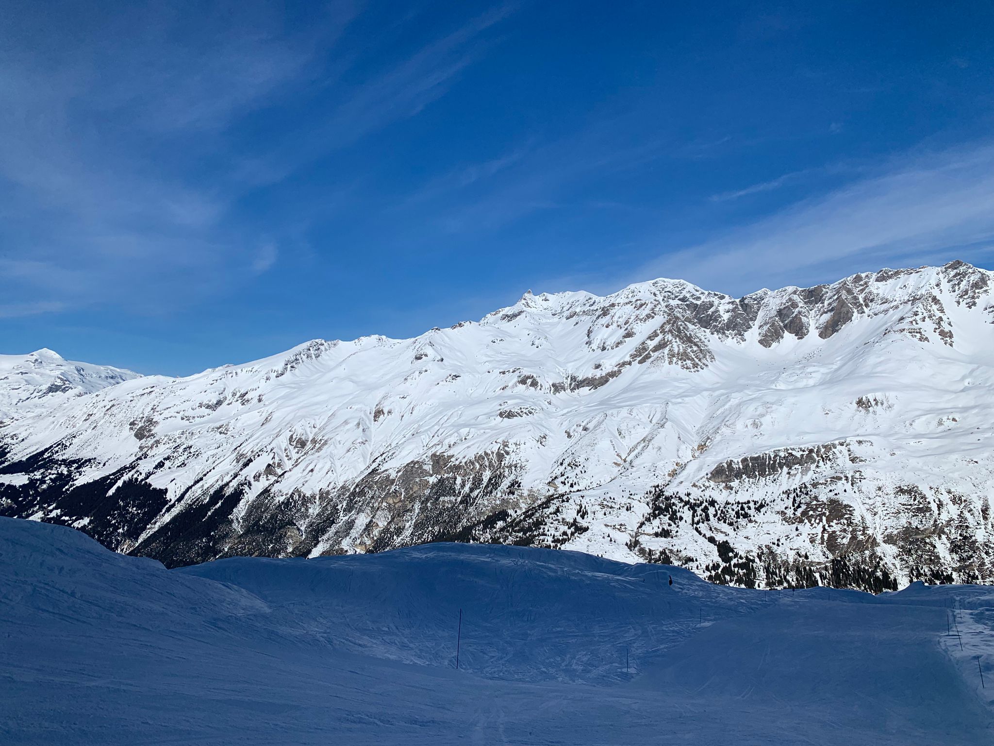 Piste de ski du Mont d'Arbois à Megève